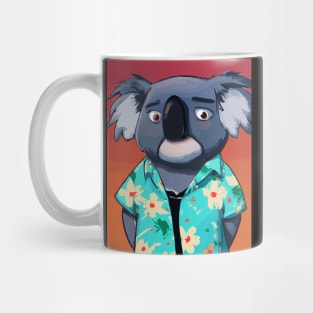 Koala with Hawaii Shirt Mug